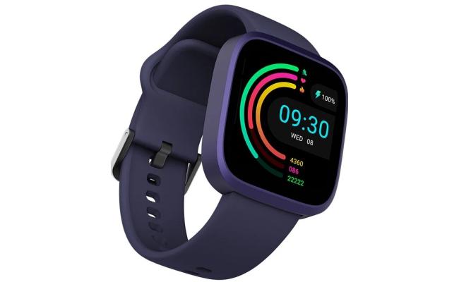 HiFuture EDGE Bluetooth 5.3 Fashion Aluminum Smart Watch Smartwatch Dual Core, 1.72" HD display, 1 ATM Water Resistant, up to 7 days Battery Life, over 100 Sports Modes, AI Enhanced Health Monitoring - Purple